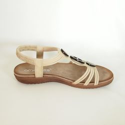 Sandalias Amarpies ABZ26676 Beige
