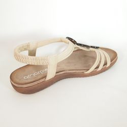 Sandalias Amarpies ABZ26676 Beige