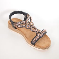 Sandalias Amarpies ABZ28680 Negro