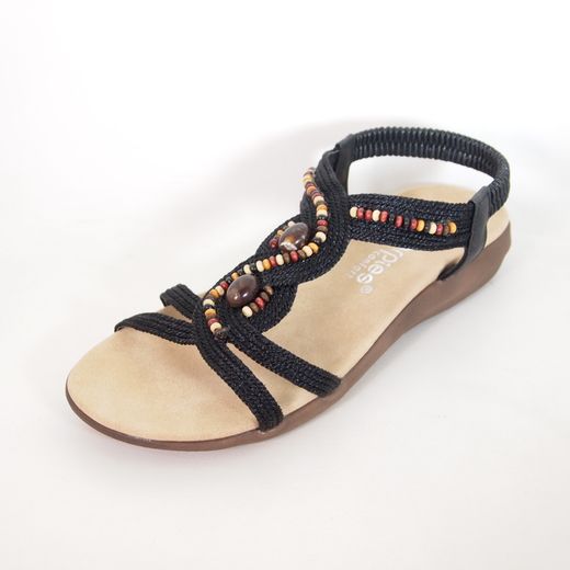 Sandalias Amarpies AKO28553 Negro