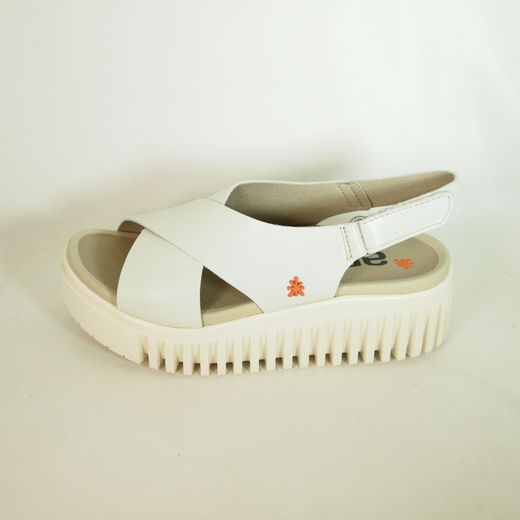 Sandalias Art 1574 Brighton Crema