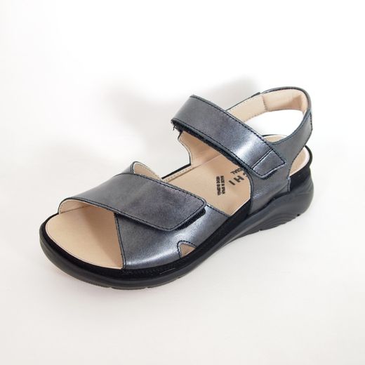 Sandalias Baerchi 39701 Mentalizado Negro