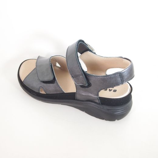 Sandalias Baerchi 39701 Mentalizado Negro
