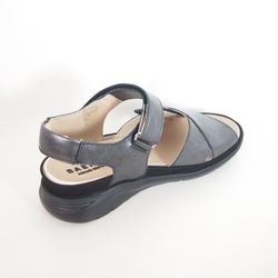 Sandalias Baerchi 39701 Mentalizado Negro