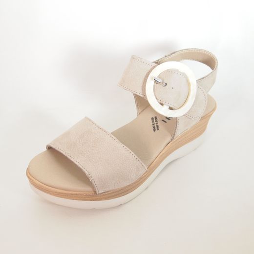 Sandalias Baerchi 40200 Nobuck Beige