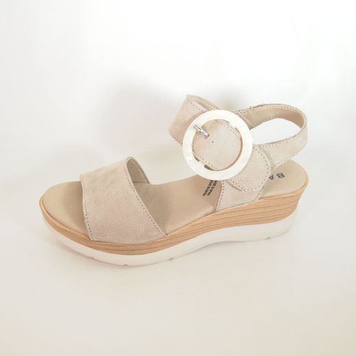 Sandalias Baerchi 40200 Nobuck Beige