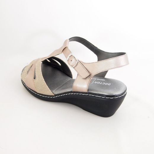 Sandalias Doctor Cutillas 32144 Metalizado