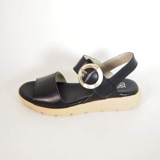 Sandalias Dorking by Fluchos Gandía D9468 Negro