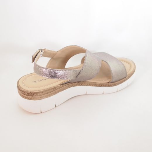Sandalias Easy´n Rose 1024-006 Metalizado