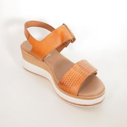 Sandalias Fluchos D9642 Prince Marrón Cuero