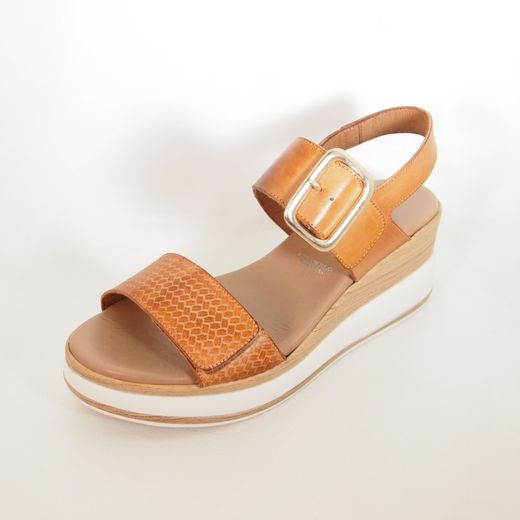 Sandalias Fluchos D9642 Prince Marrón Cuero