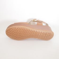 Sandalias Fluchos D9649 Windy Marrón Cuero