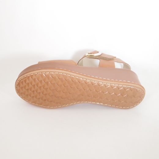 Sandalias Fluchos D9649 Windy Marrón Cuero