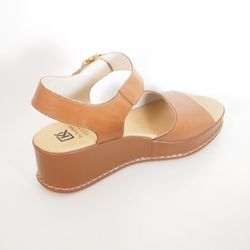 Sandalias Fluchos D9649 Windy Marrón Cuero