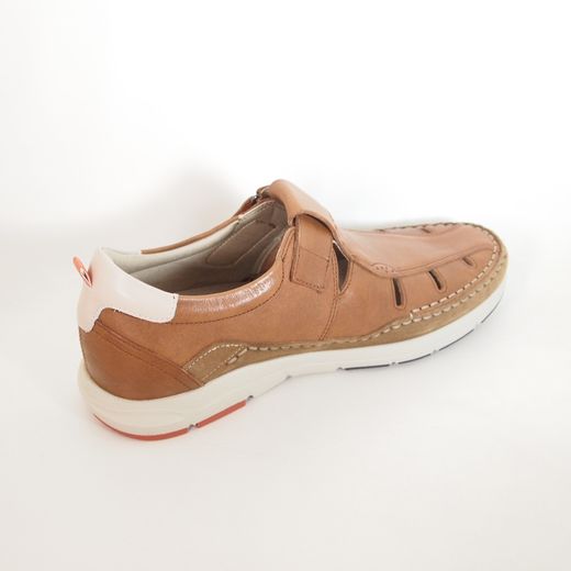 Sandalias Fluchos F1987 Kai Marrón Cuero