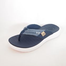 Sandalias Hey Dude HD45424_410 Finn Flip Braided Azul Navy