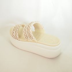 Sandalias Hey Dude HD45701_OQT Austin Slide Woven Beige