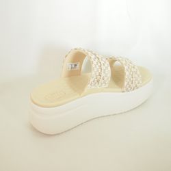 Sandalias Hey Dude HD45701_OQT Austin Slide Woven Beige