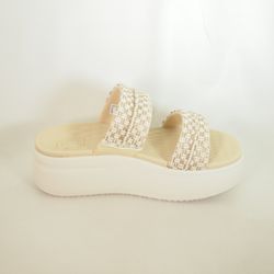 Sandalias Hey Dude HD45701_OQT Austin Slide Woven Beige