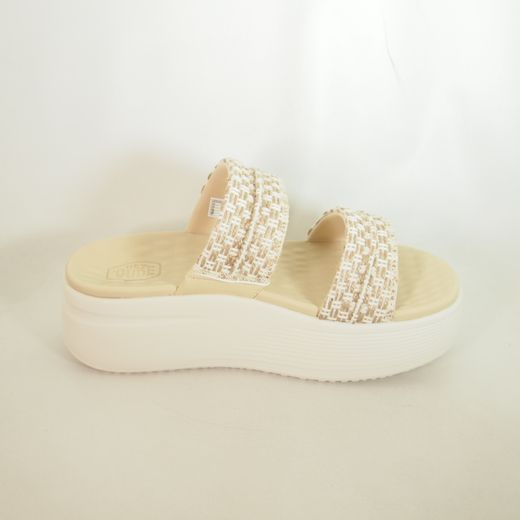 Sandalias Hey Dude HD45701_OQT Austin Slide Woven Beige