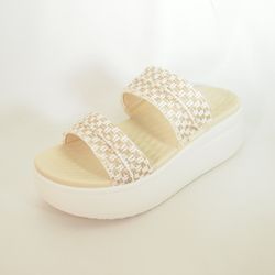 Sandalias Hey Dude HD45701_OQT Austin Slide Woven Beige