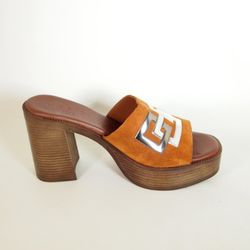 Sandalias Idee Italiana Misil 23 Marrón