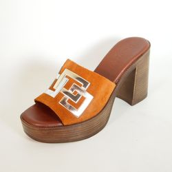 Sandalias Idee Italiana Misil 23 Marrón