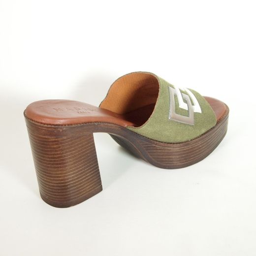 Sandalias Idee Italiana Misil 23 Musgo