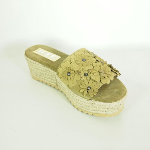 Sandalias Idee Italiane 2030 Kaki