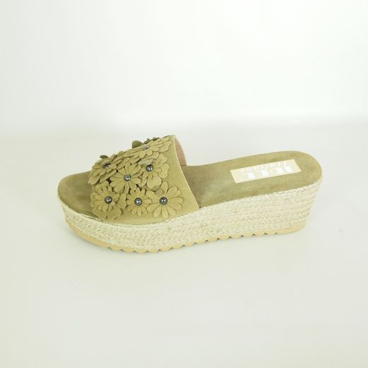 Sandalias Idee Italiane 2030 Kaki