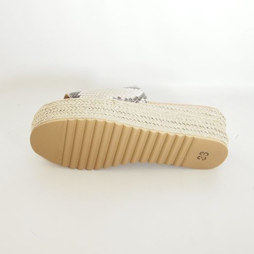 Sandalias Idee Italiane 2030 Serpiente Marrón