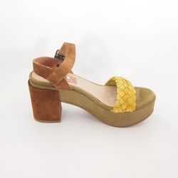 Sandalias Idee Italiane 2212 Ocre-Marrón