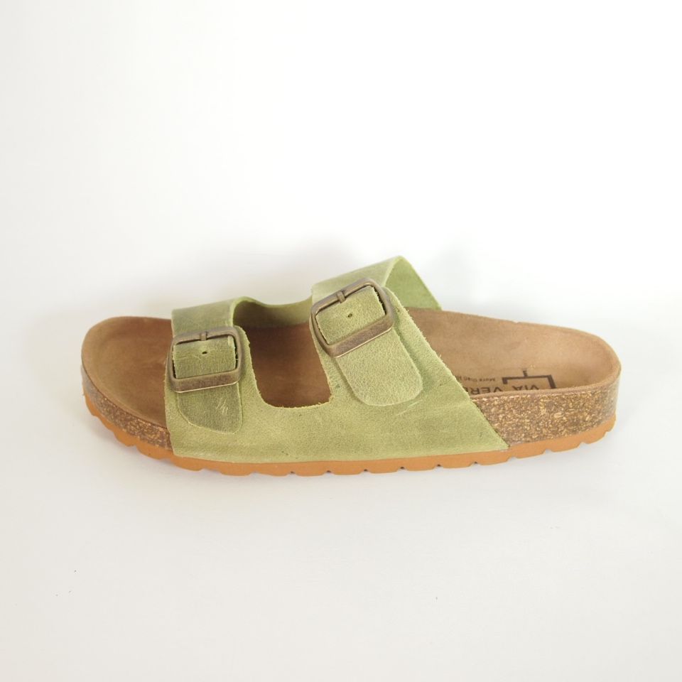 Sandalias Idee Italiane 595 Verde 35