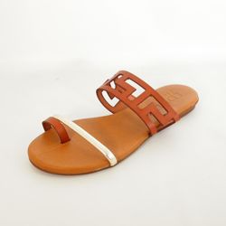 Sandalias Idee Italiane 6832 Cuero-Plata