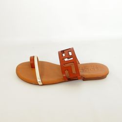 Sandalias Idee Italiane 6832 Cuero-Plata