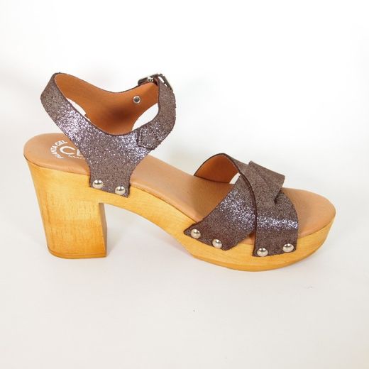 Sandalias Idee Italiane 801C Marrón