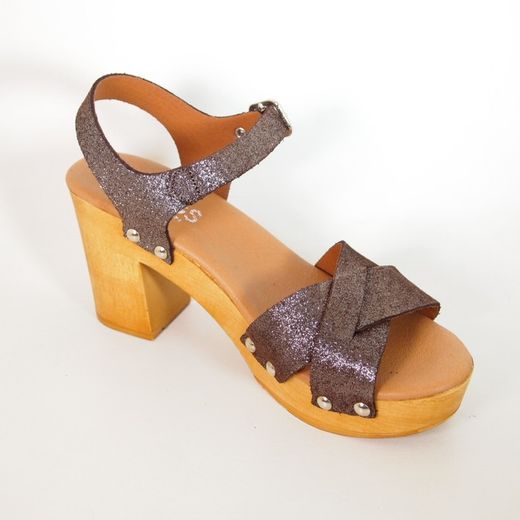 Sandalias Idee Italiane 801C Marrón