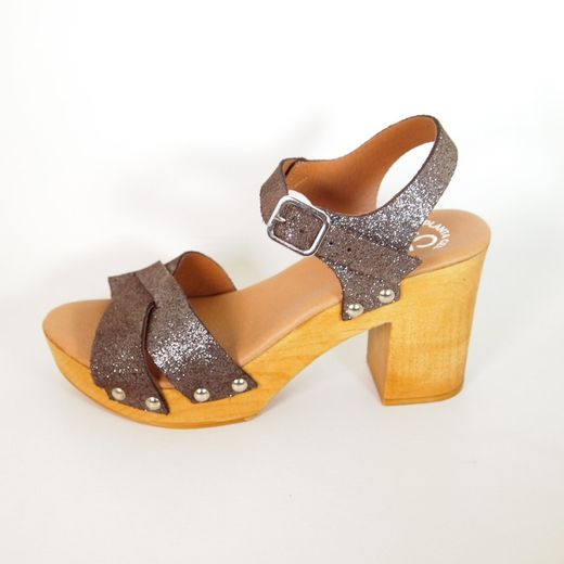 Sandalias Idee Italiane 801C Marrón