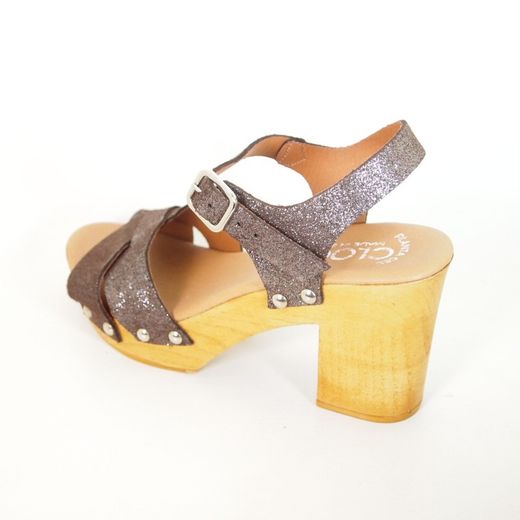 Sandalias Idee Italiane 801C Marrón