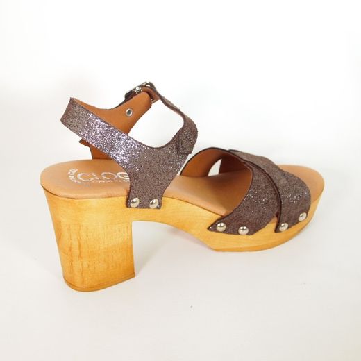 Sandalias Idee Italiane 801C Marrón