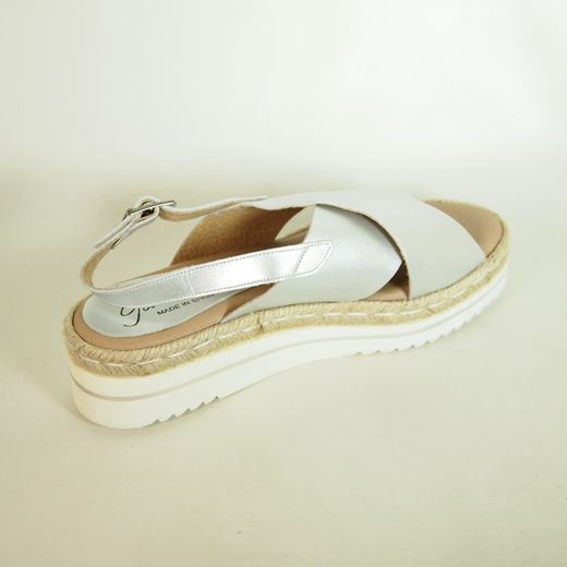 Sandalias Idee Italiane 843 Plata