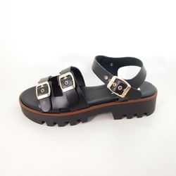 Sandalias Idee Italiane arte 10 Negro