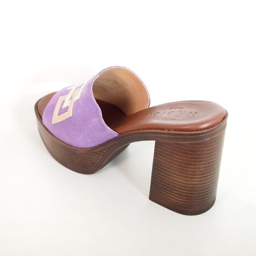 Sandalias Idee Italiane Mango-01 Misil 23 Morado