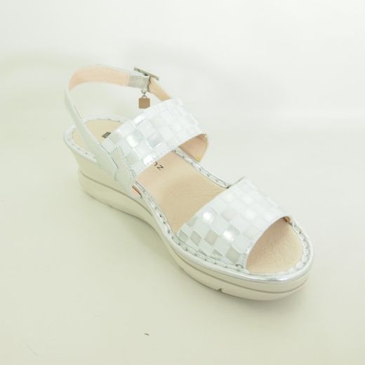 Sandalias José Sáenz Verónica 4225D-MT Plata