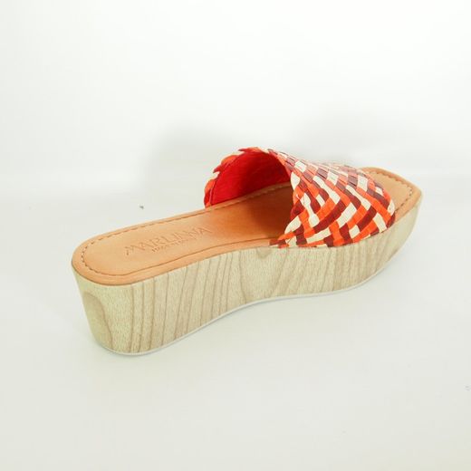 Sandalias Marlinna 27303 Rojo-Naranja