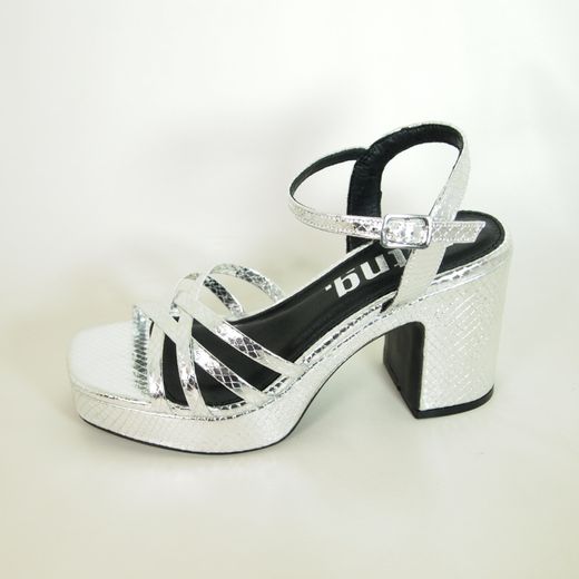 Sandalias Mustang 59609 Plata