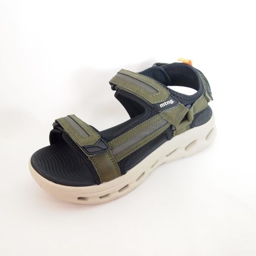 Sandalias Mustang 84860 Kaki-Negro