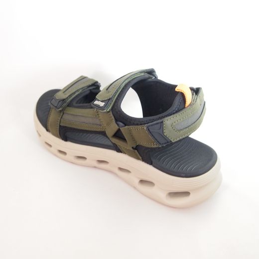 Sandalias Mustang 84860 Kaki-Negro