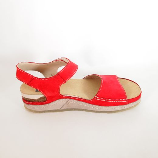 Sandalias On Foot 240 Rojo.