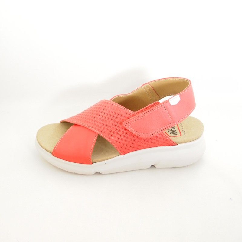 Sandalias On Foot 90041 Coral plana — Zapatoria Zapatería online